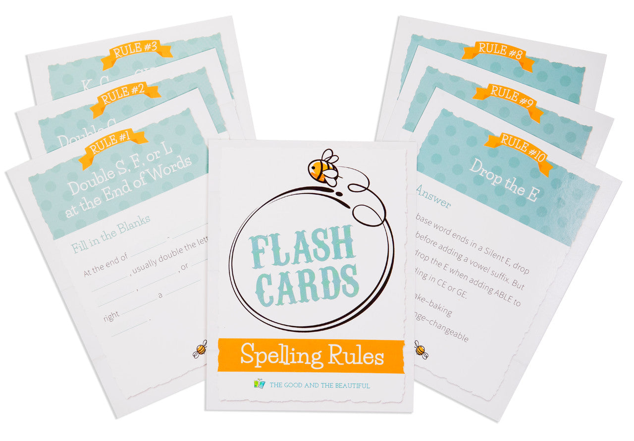 Spelling Rules Flashcards