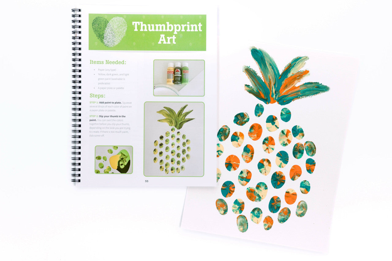 Creative Arts & Crafts Notebook: Printed Book + PDF Download