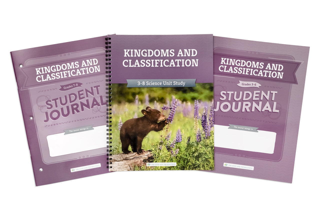 Kingdoms and Classification: Course Book: One Per Family