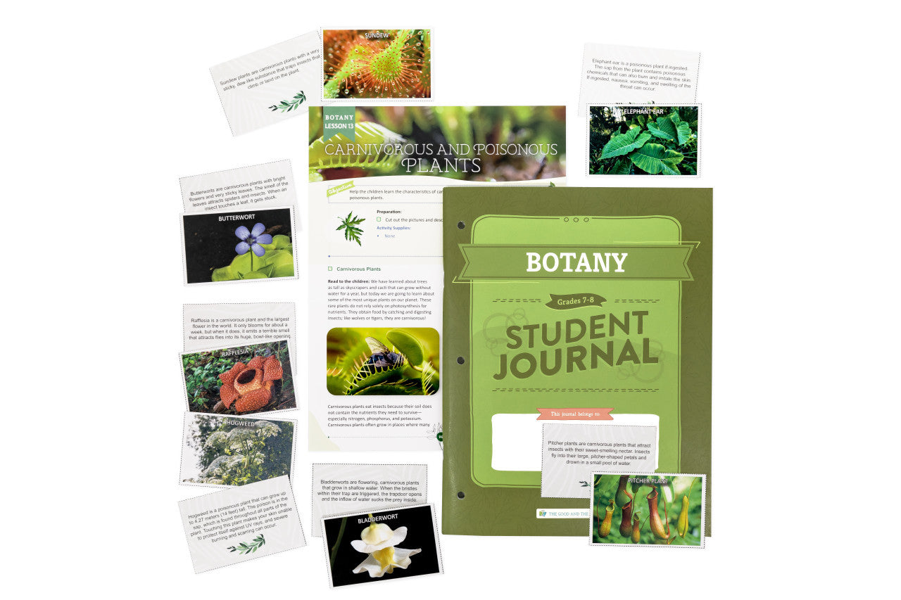 Botany: Course Book: One Per Family