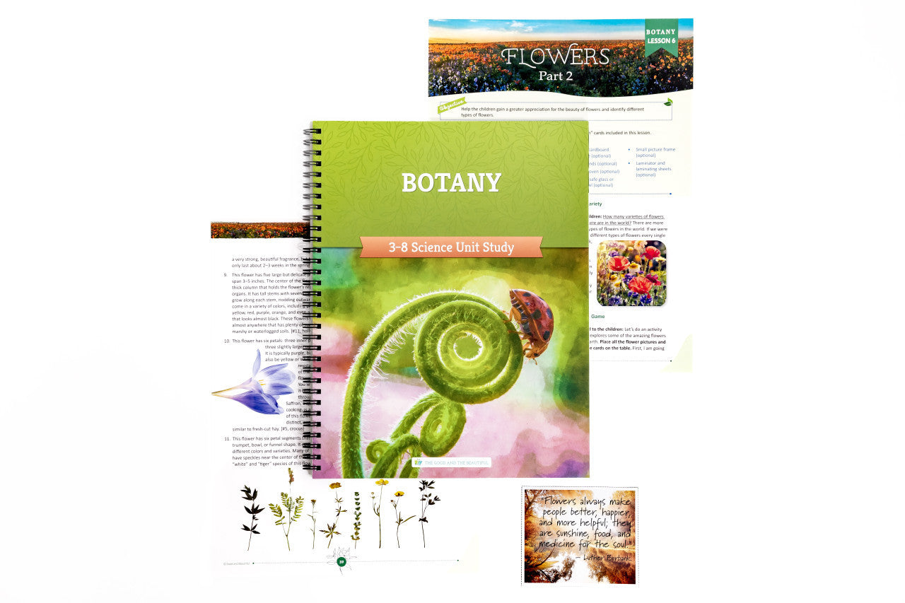 Botany: Course Book: One Per Family