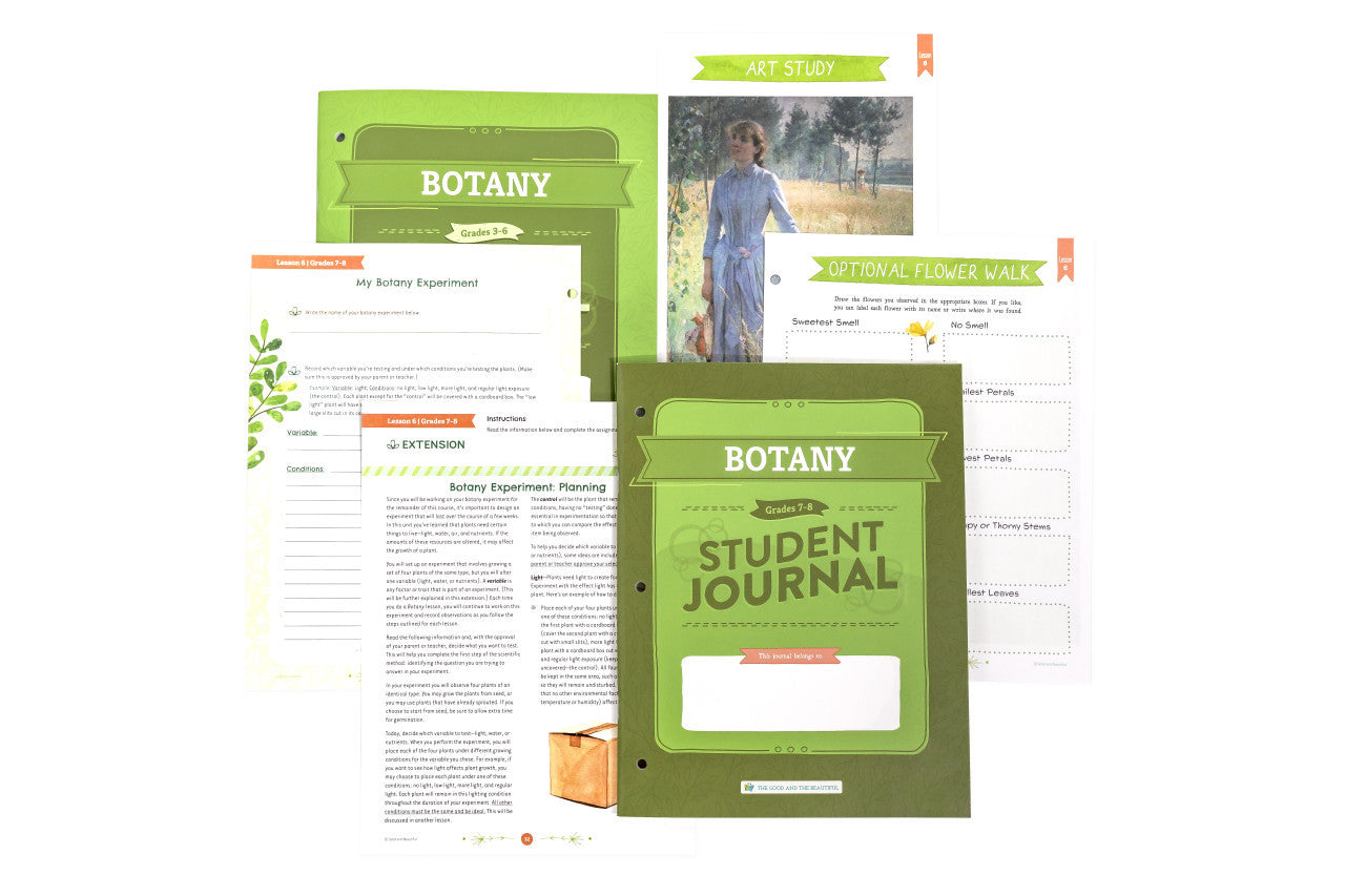 Botany: Course Book: One Per Family