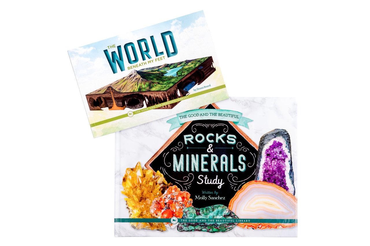 Geology: Course Book + Rocks and Minerals Kit: One Per Family