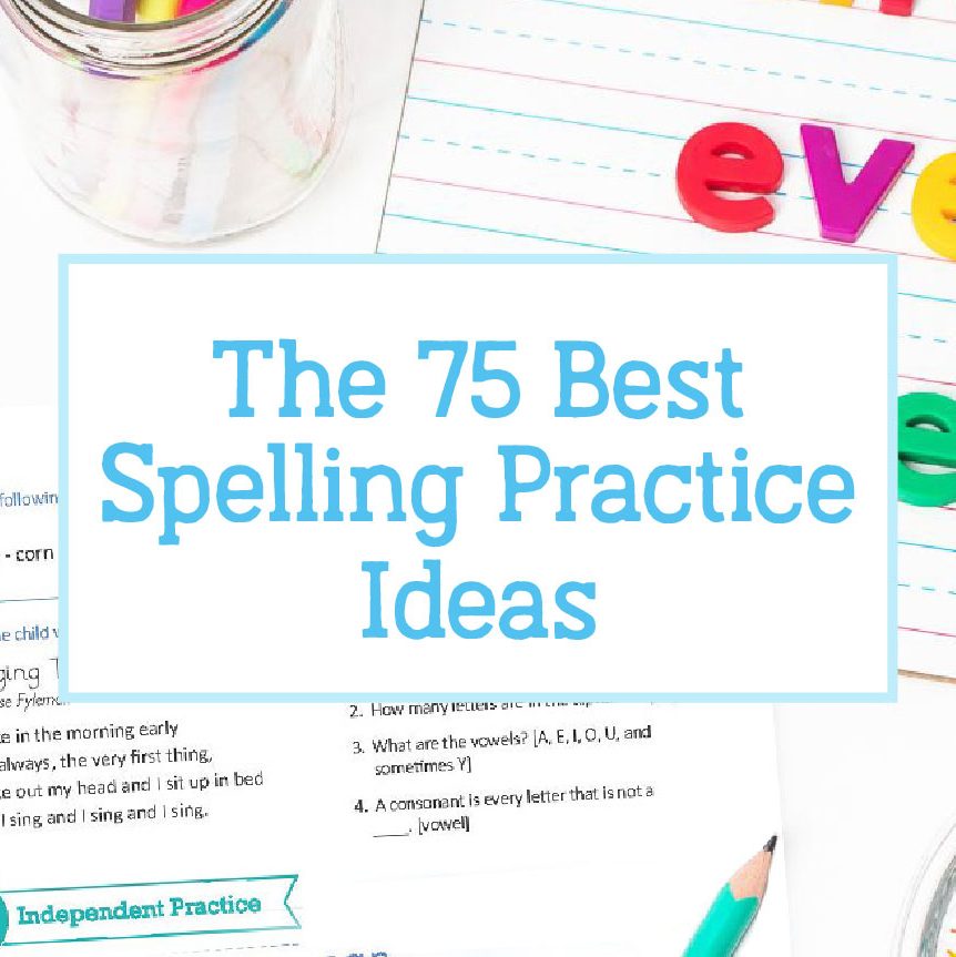 75 Best Spelling Practices