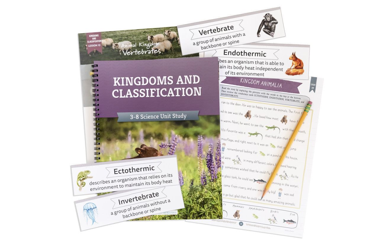 Kingdoms and Classification: Course Book: One Per Family