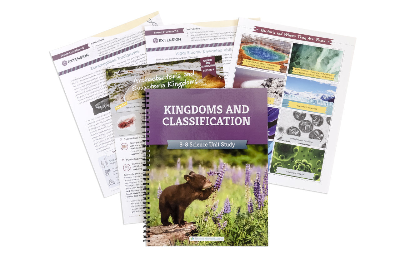 Kingdoms and Classification: Course Book: One Per Family