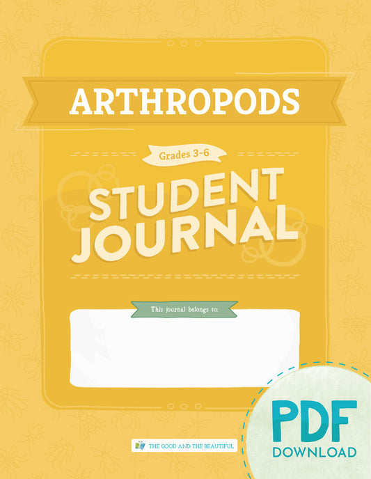 Arthropods: Student Journal Grades 3-6 (PDF)