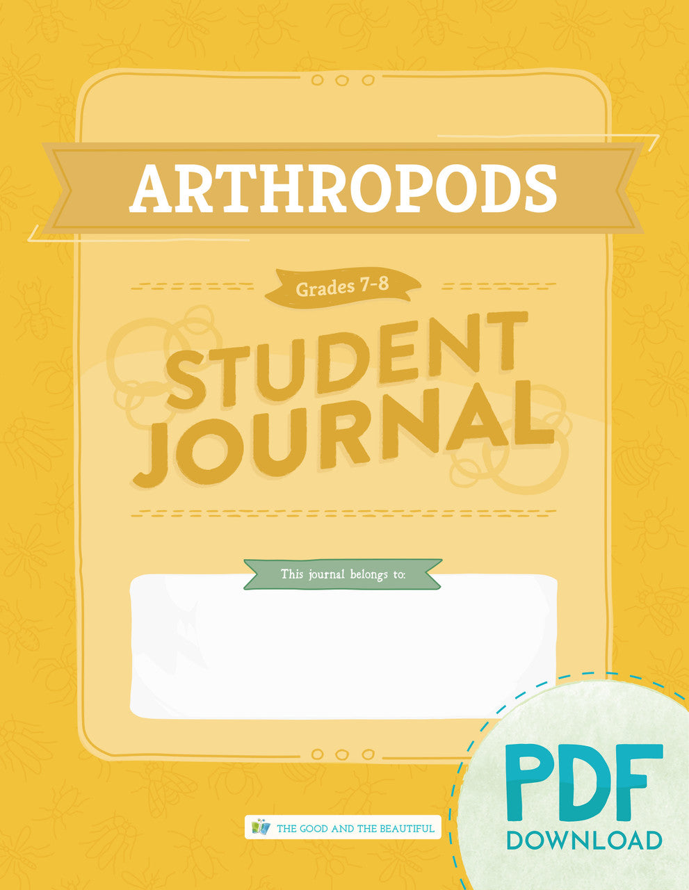 Arthropods: Student Journal Grades 7-8 (PDF)