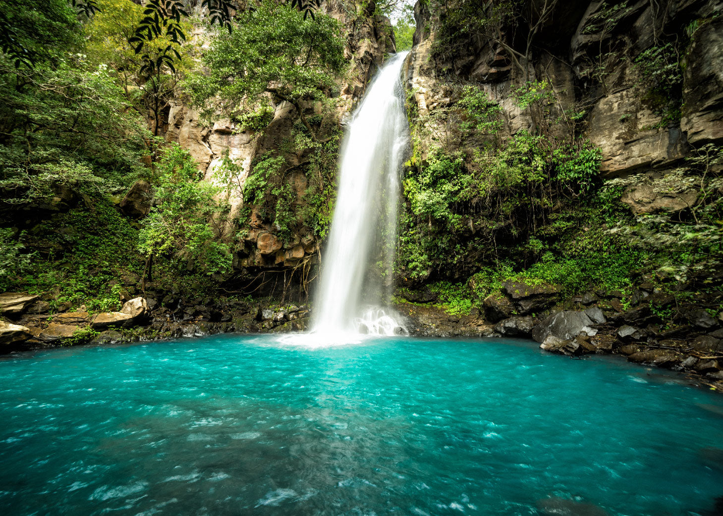 Central America Waterfall