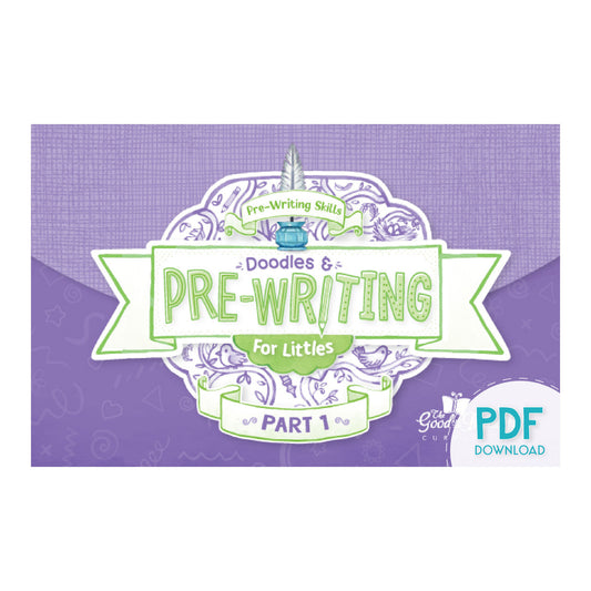 Handwriting Workbook: Doodles and Pre-Writing for Littles Part 1 (PDF)