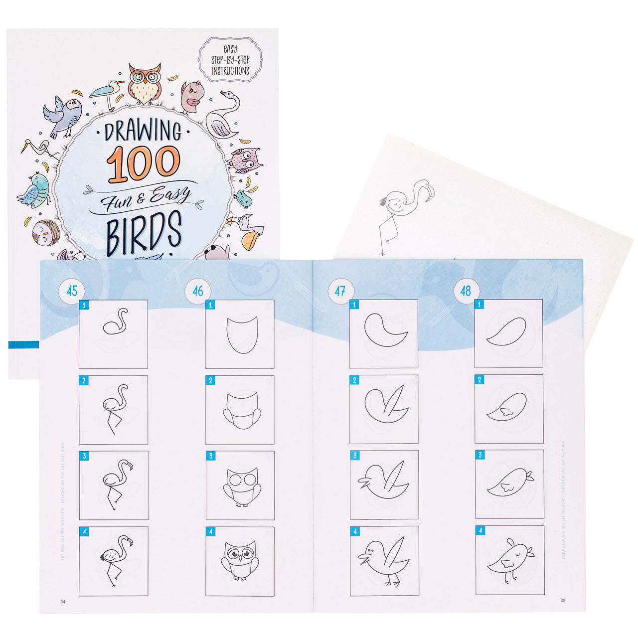 Drawing 100 Fun & Easy Birds: For All Ages