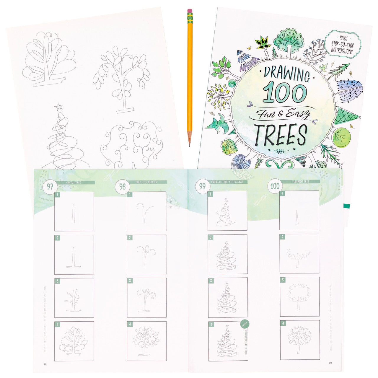 Drawing 100 Fun & Easy Trees: For All Ages