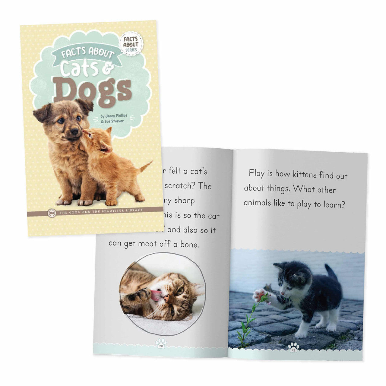 Facts About Cats & Dogs: by Jenny Phillips and Sue Stuever Battel