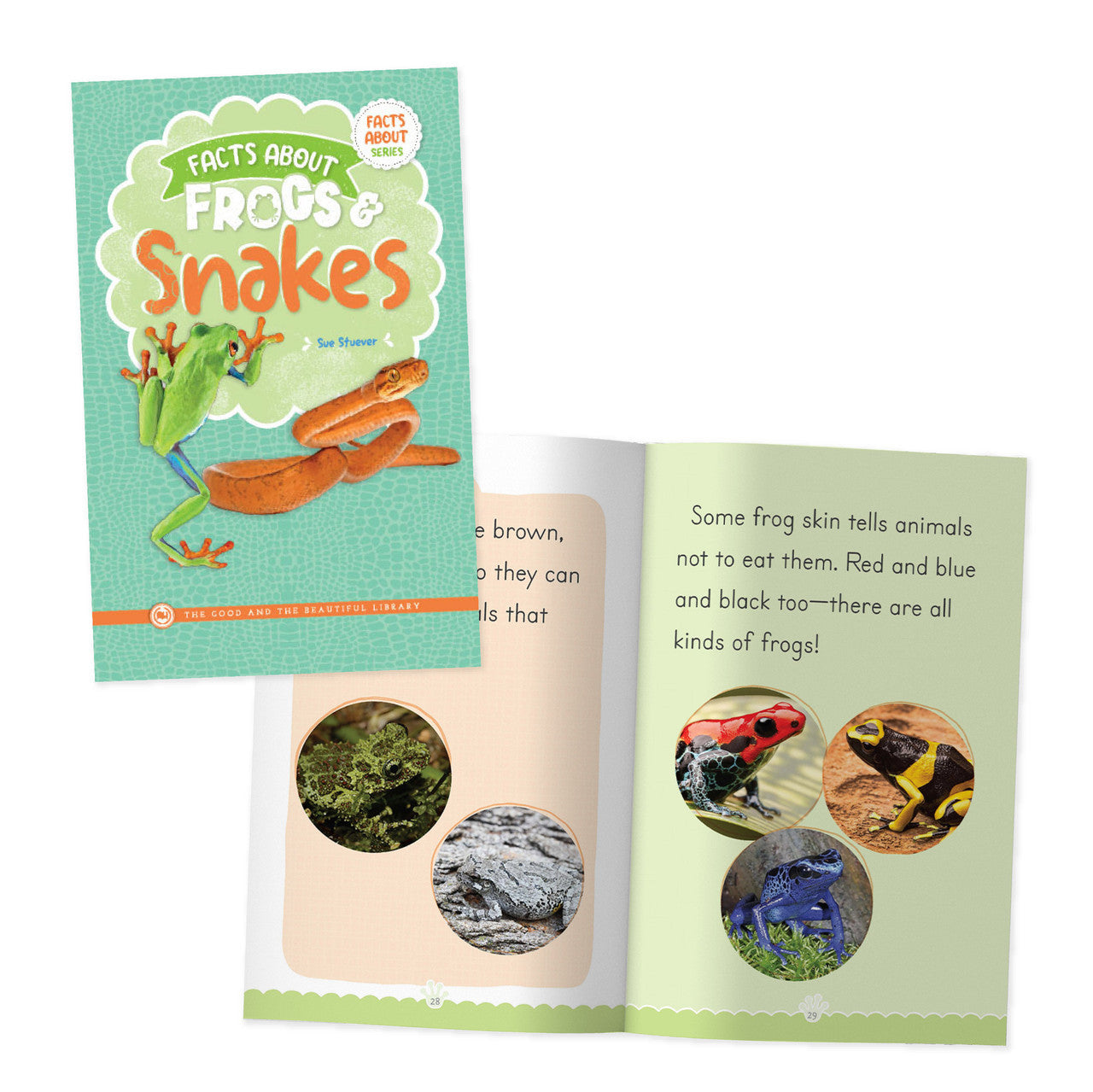 Facts About Frogs & Snakes: by Sue Stuever