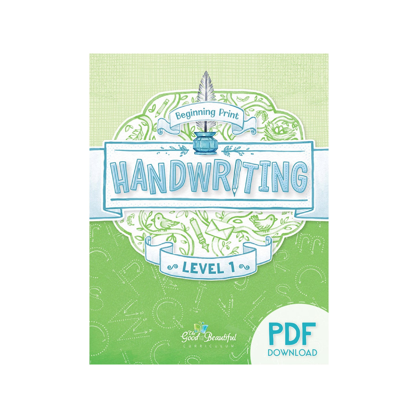 Handwriting Workbook (PDF): Level 1