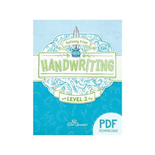 Handwriting Workbook (PDF): Level 2