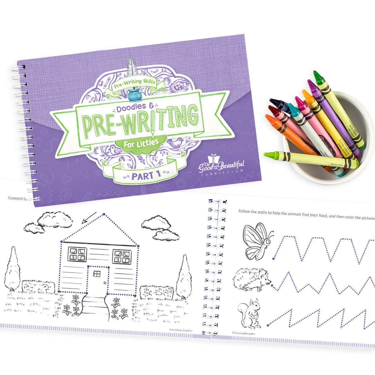 Handwriting Workbook: Doodles and Pre-Writing for Littles Part 1