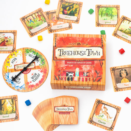 Treehouse Town Parts of Speech Game