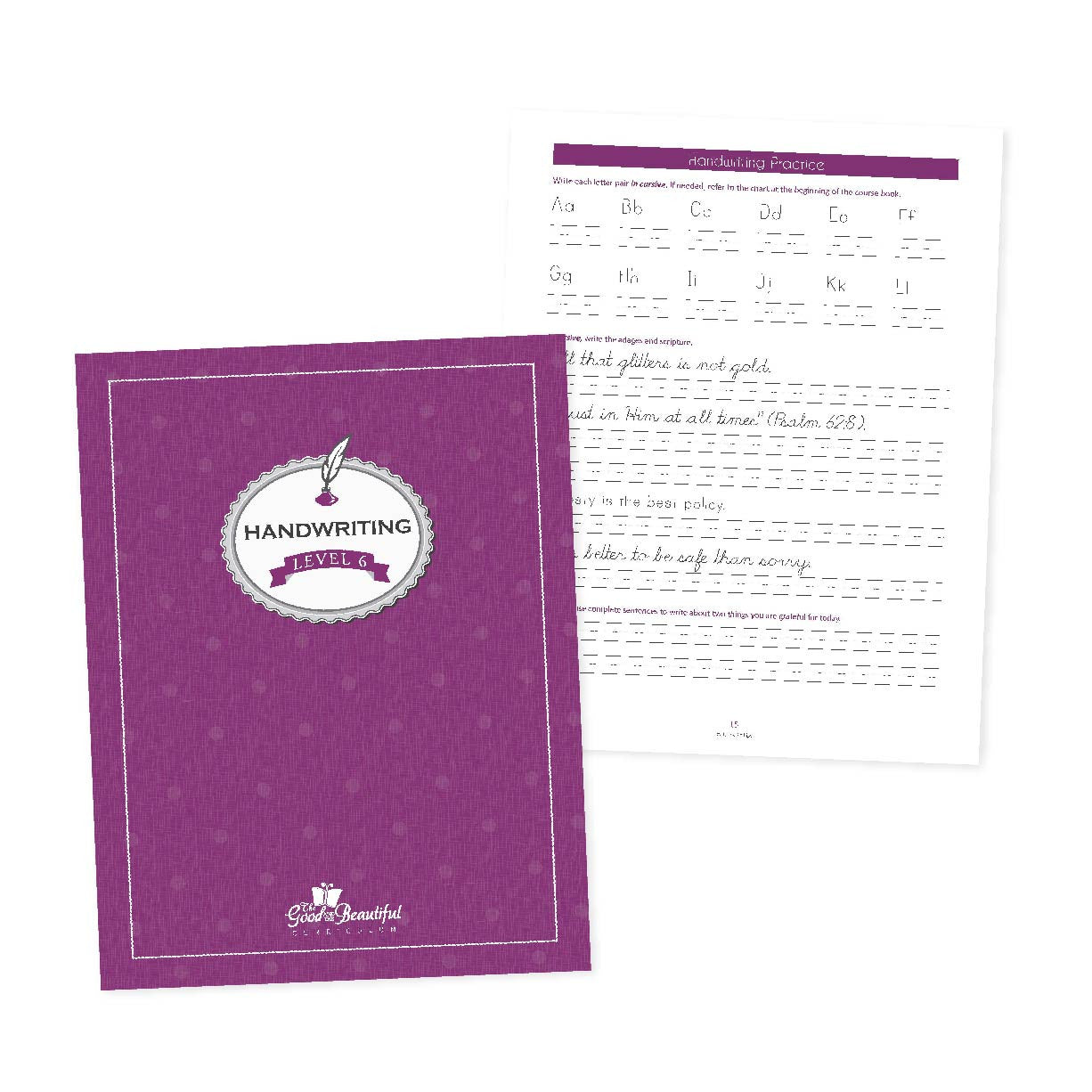 Handwriting Workbook: Level 6