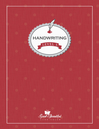 Handwriting Workbook: Level 3