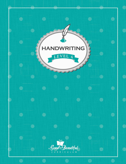 Handwriting Workbook: Level 4