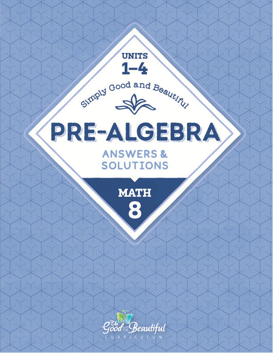 Answers & Solutions Manual: Pre-Algebra