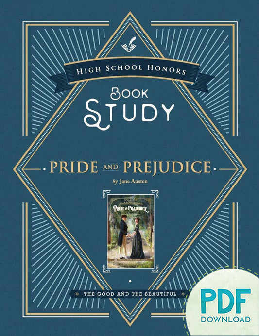 High School: Honors Book Study: Pride & Prejudice (PDF): Book Study