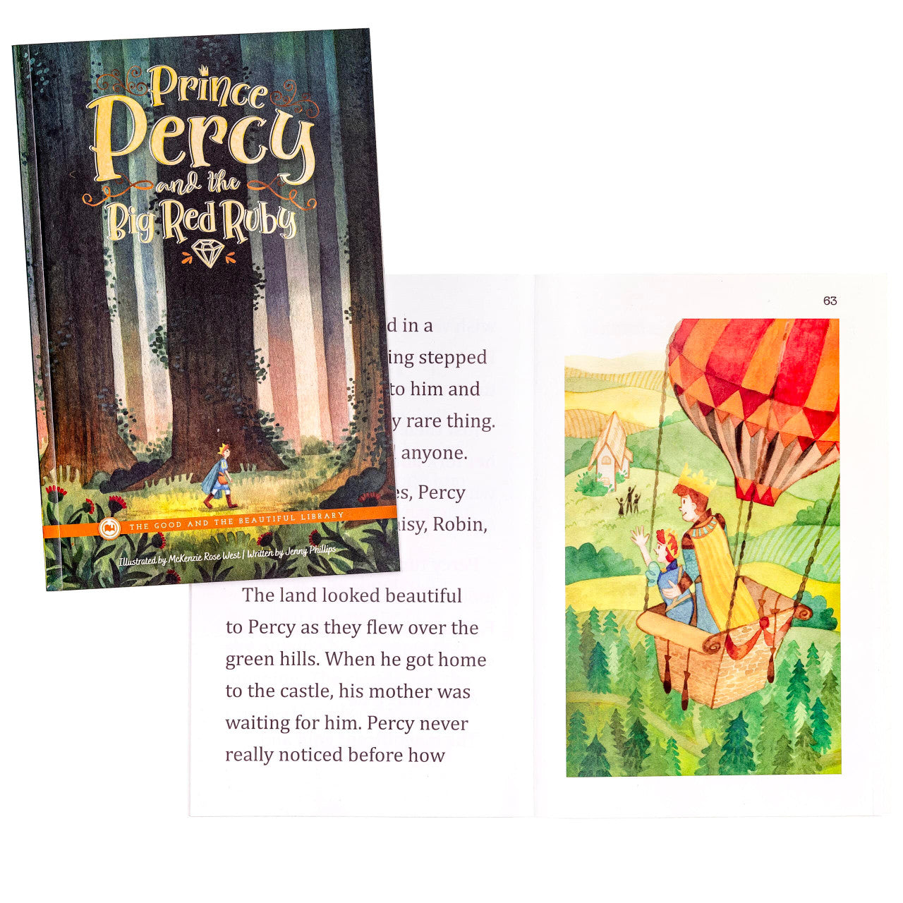 Prince Percy and the Big Red Ruby: by Jenny Phillips