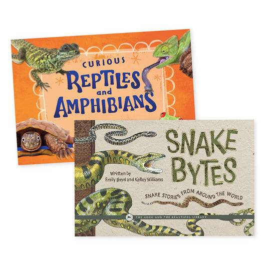 Reptiles, Amphibians, and Fish Book Pack