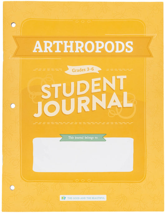 Arthropods: Student Journal Grades 3-6: One Per Student