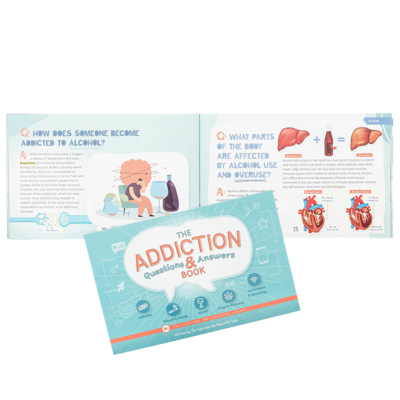 The Addiction Questions and Answers Book: Health and the Human Mind Grades 7–8 Extension