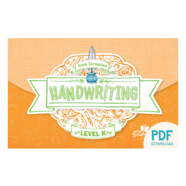 Handwriting Print Formation for Kindergarten PDF Download