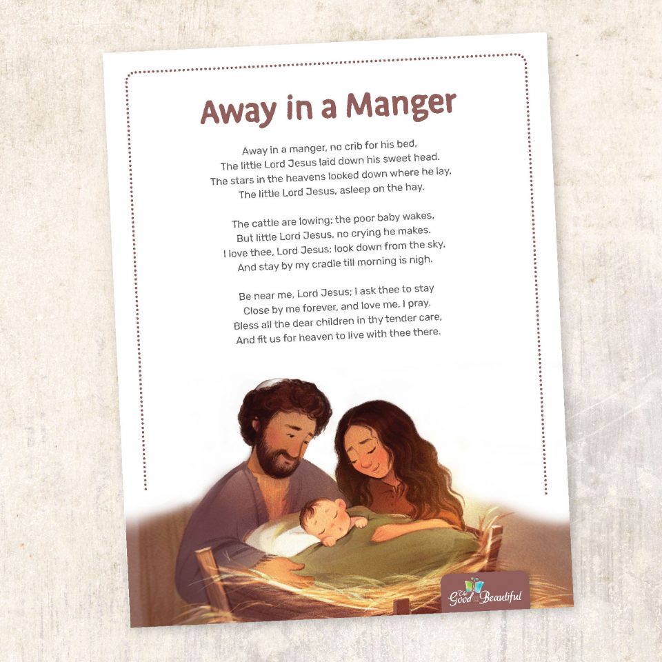 Away in a Manger Lyrics and Song - The Good and the Beautiful