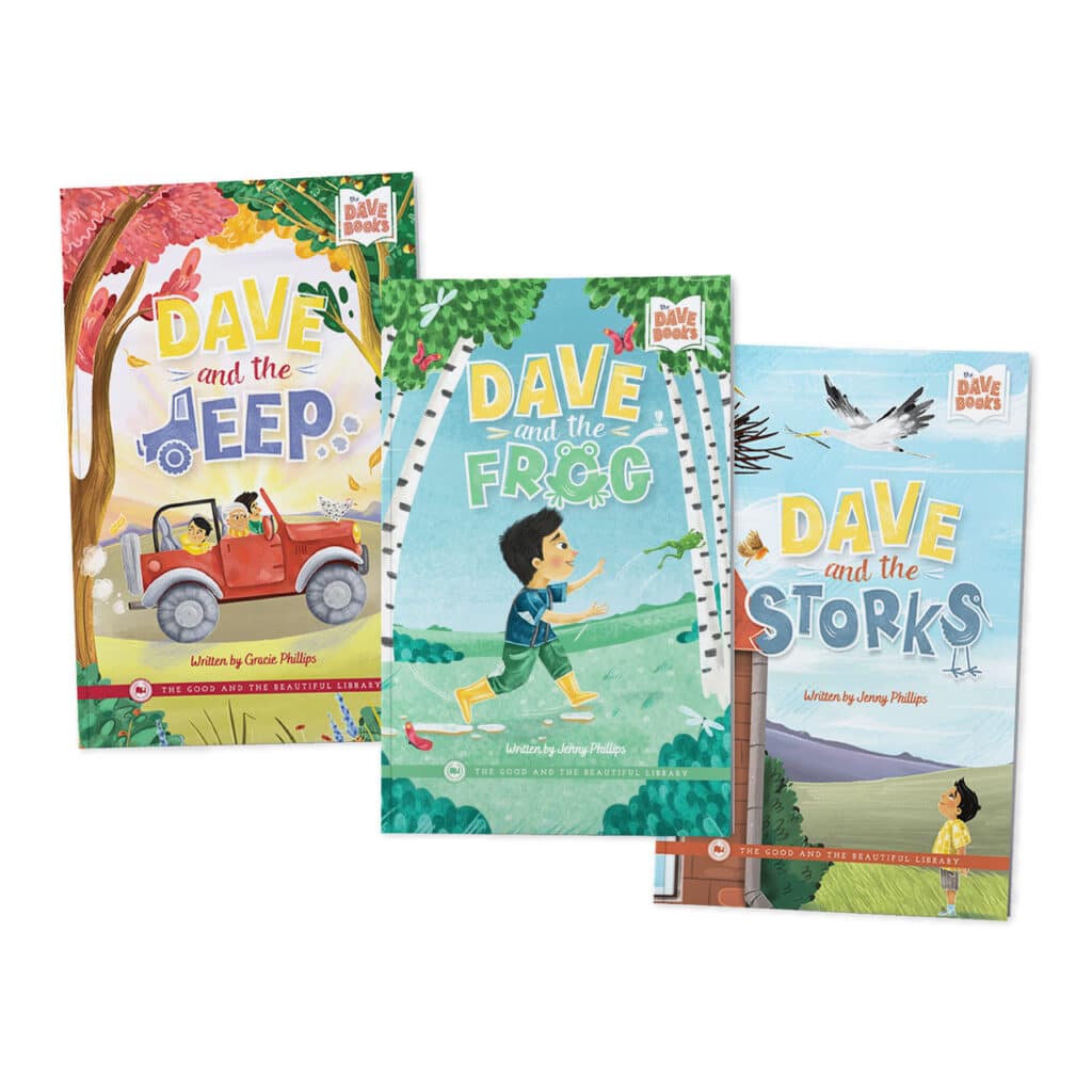 The Dave Book series by The Good and the Beautiful