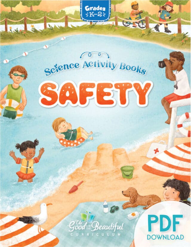 Homeschool Safety Science Activity Book PDF for Kindergarten to Grade 2