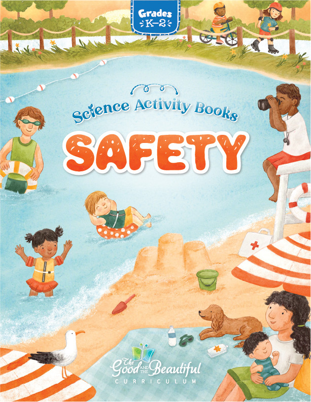 Homeschool Safety Science Activity Book for Kindergarten to Grade 2