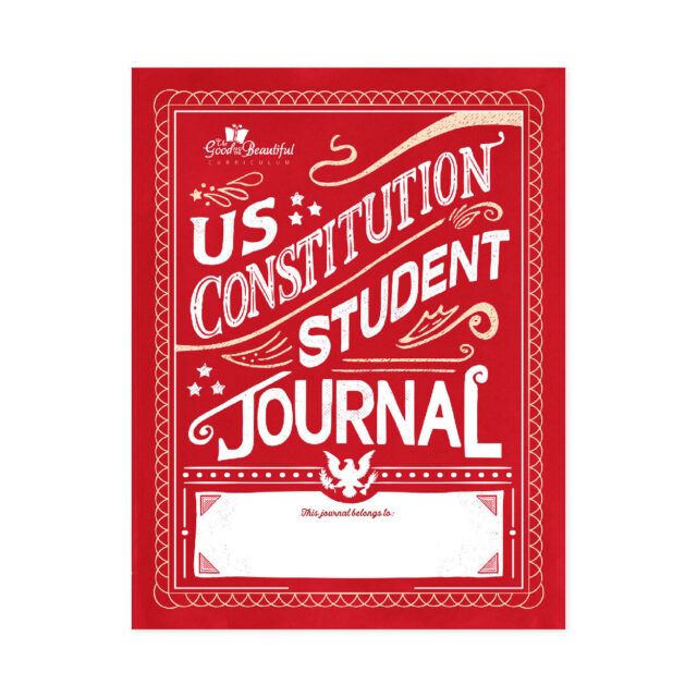 Homeschool U.S Constitution Student Journal