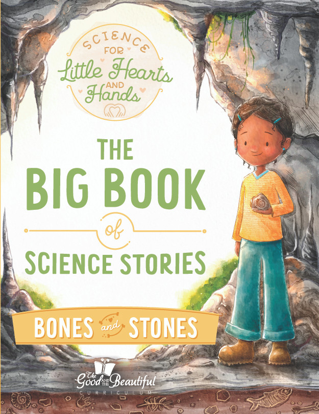 Homeschool Science Unit Bones and Stones Parent Guide for Little Hearts and Hands Preschool to Kindergarten