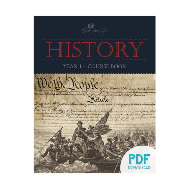 Homeschool History Year 1 Course Book PDF Download