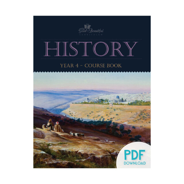 Homeschool History Year 4 Course Book PDF